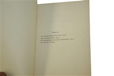 1903 North Berwick New Club Rules and Regulations Booklet - Proof Copy
