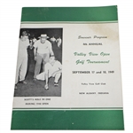 1949 Valley View Open Golf Tournament Program - Byron Nelson Exhibition