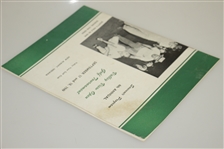 1949 Valley View Open Golf Tournament Program - Byron Nelson Exhibition