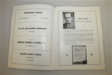 1949 Valley View Open Golf Tournament Program - Byron Nelson Exhibition