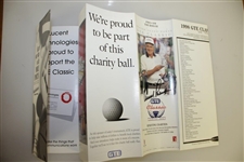 Arnold Palmer Signed 1998 GTE Classic Pairing Guide JSA ALOA