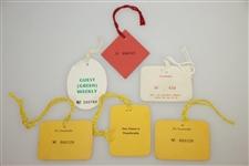 1981, '85 & '99 Open Championship Credentials Badges - Rogers, Lyle & Lawrie Wins