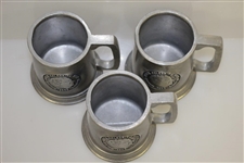 1979 Walter Hagen Celebrity Golf Classic Pewter Tankards / Steins Set