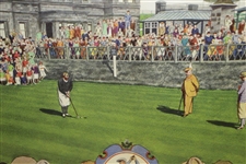 1930 Currier & Ives Robert T. Jones Jr Wins British Open at St. Andrews - Matted