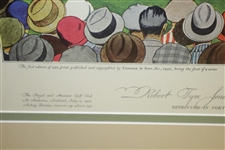 1930 Currier & Ives Robert T. Jones Jr Wins British Open at St. Andrews - Matted