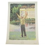 David Love III Signed 1993 Ryder Cup at Belfry LE Print by Artist Scott Medlock JSA ALOA