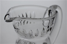 PGA Etched Cut Crystal Coffee Creamer Pitcher - Gift From PGA of America to Past President