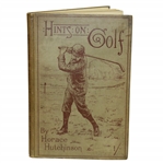 1891 'Hints on Golf' Book by Horace Hutchinson 