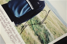 Tiger Woods, Payne Stewart & Mark O' Meara Signed 1998 Waterville Golf Links Poster JSA ALOA