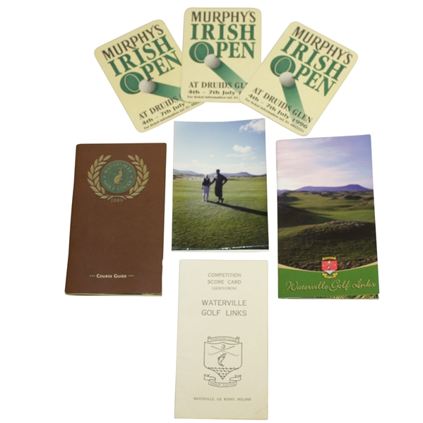 Waterville Golf Links Course Guide, Scorecard, Picture & 1996 Irish Open Coasters