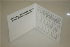 Pine Valley Scorecards Including Short Course by Fazio & Ransome