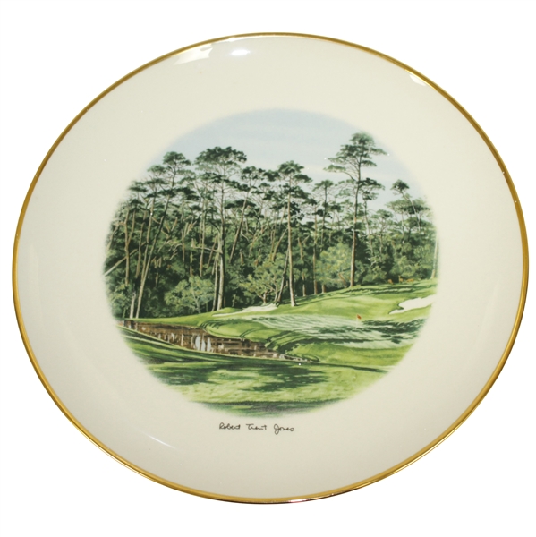 1973 Pebble Beach's Spyglass Hill Golf Course 'Robert Trent Jones Collection' Fine China Plate