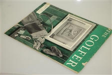 1953 'The Golfer' Magazine Featuring Bobby Jones Framed Painting