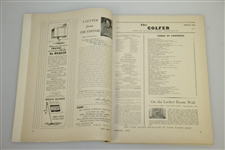 1953 'The Golfer' Magazine Featuring Bobby Jones Framed Painting