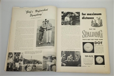 1953 'The Golfer' Magazine Featuring Bobby Jones Framed Painting