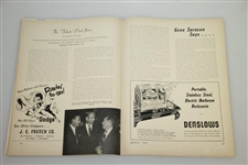 1953 'The Golfer' Magazine Featuring Bobby Jones Framed Painting