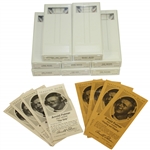 Arnold Palmer Golf Lesson Instructional Tapes w/ Pamphlets