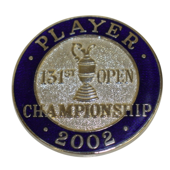 Mark Calcavecchia's 2002 OPEN Championship at Muirfield Contestant Badge