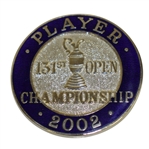 Mark Calcavecchias 2002 OPEN Championship at Muirfield Contestant Badge