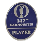 Mark Calcavecchias 2018 OPEN Championship at Carnoustie Contestant Badge