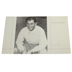 Merion Golf Club 'A Letter From Ben' 20pg Booklet with Historical Hogan Photos & Articles