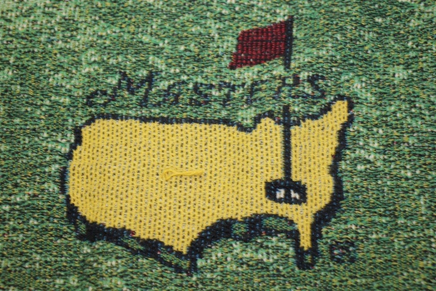 Classic Masters Tournament Large Throw Blanket - Hole 12 with Bridge