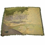 Classic Masters Tournament Large Throw Blanket - Hole 12 with Bridge