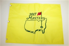 Five Masters Embroidered Flags - 2004, 2018(x2) & 2017(x2)