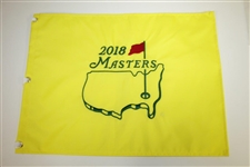 Five Masters Embroidered Flags - 2004, 2018(x2) & 2017(x2)
