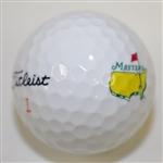 2017 Masters Tournament Dozen Titleist Unsed Logo Golf Balls in Original Box/Sleeves