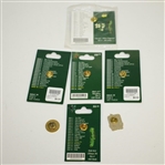 Seven Masters Tournament Pins/Ballmark - 2011, 2013, 2014, 2017, 2018(x2), & Undated