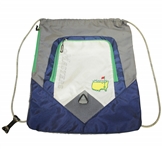 Masters Tournament Blue/Grey/Green Backpack/Cinch Bag