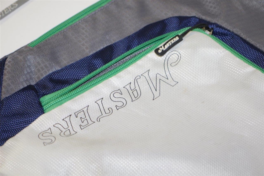 Masters Tournament Blue/Grey/Green Backpack/Cinch Bag