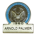 Arnold Palmer Ltd Ed 1960 US Open Commemorative Contestant Badge
