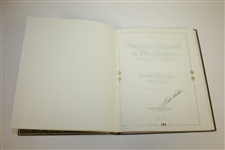 'Augusta National & The Masters: A Photographer's Scrapbook' Ltd Ed Signed by Frank Christian JSA ALOA