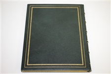 'Augusta National & The Masters: A Photographer's Scrapbook' Ltd Ed Signed by Frank Christian JSA ALOA