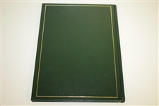 1997 Masters Tournament Annual Book - Tiger Woods' 1st Green Jacket