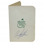 Craig Stadler Signed Vintage Augusta National Golf Club Scorecard JSA ALOA