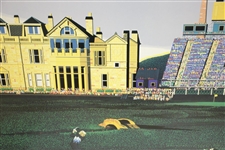 Jack Nicklaus Signed 1978 British Open Championship Lithograph Print by Yamagata JSA ALOA