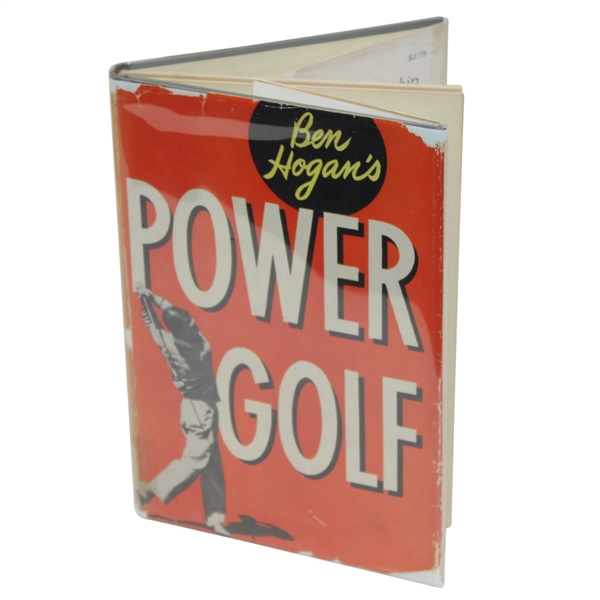 Ben Hogan Signed Golf Book 'Power Golf' - USGA Bookplate JSA ALOA