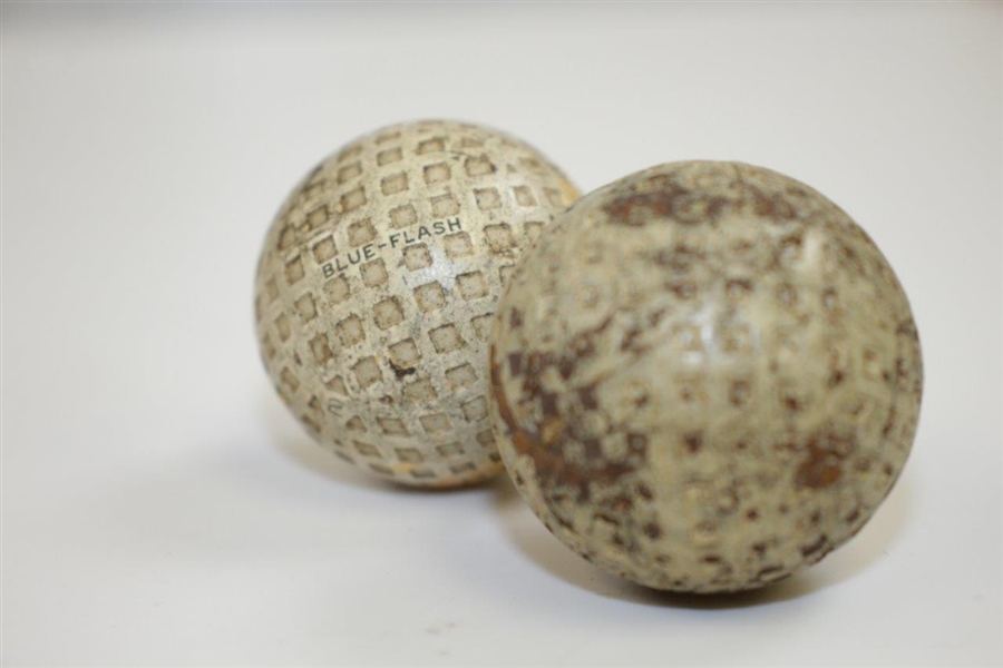 Walter Hagen & Blue Flash Mesh Pattern Golf Balls