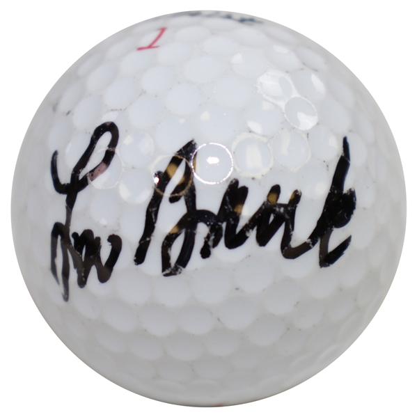 Lou Brock MLB HOF Signed Titleist Logo Golf Ball JSA ALOA