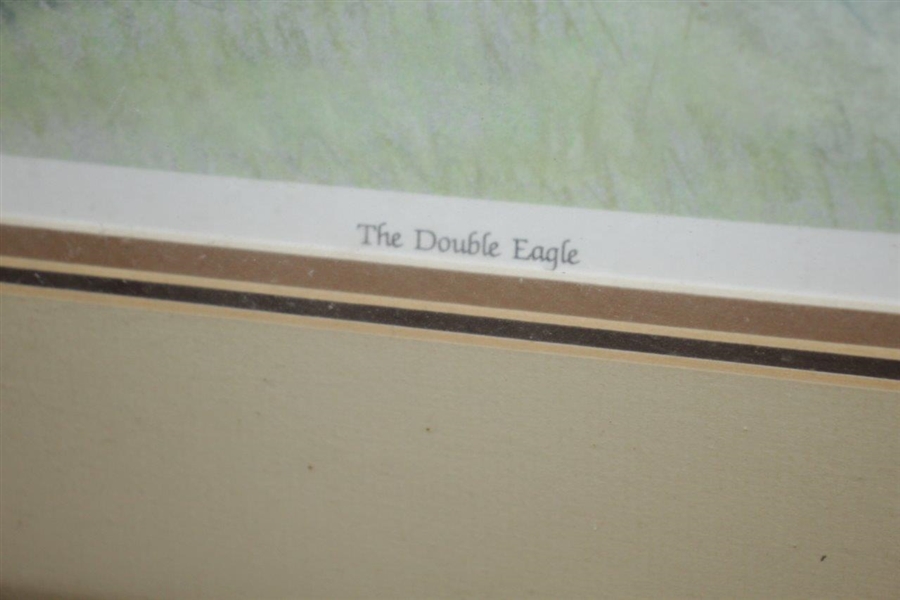 Gene Sarazen Signed 'The Double Eagle' Ltd Ed AP Print - Framed JSA ALOA
