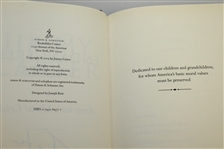 Jimmy Carter Signed 'Our Endangered Values' Book JSA #K35232