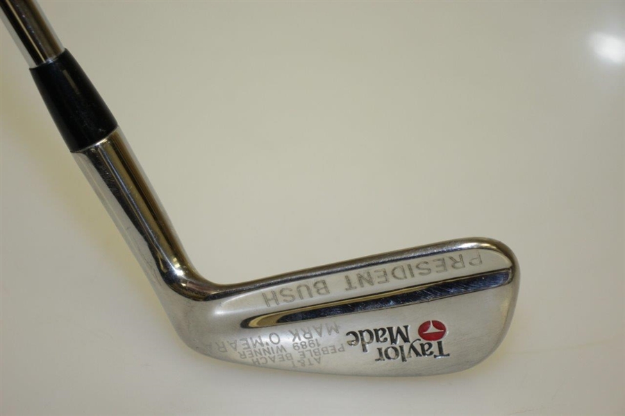 Mark O'Meara's Personally Gifted 7-Iron to 1989 Ryder Cup Honorary Captain President Bush