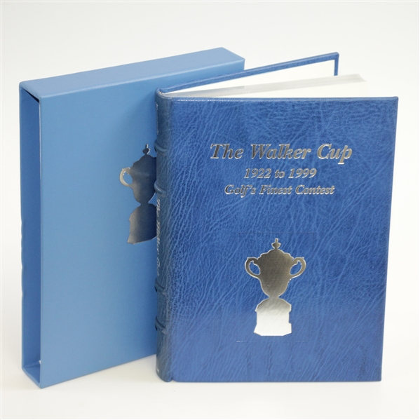 'The Walker Cup 1922-1999 Golf's Finest Contest' Ltd Ed 21/200 Book with Slipcase