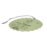 1942 Masters Tournament SERIES Badge #280 with Original String - Low Number - Finest Condition Known