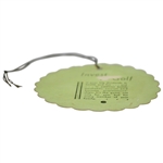 1942 Masters Tournament SERIES Badge #280 with Original String - Low Number - Finest Condition Known