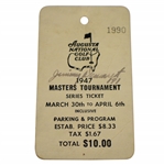 1947 Masters Tournament SERIES Badge #1990 