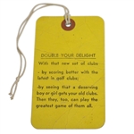 1952 Masters Tournament Final Round Ticket #6058 with Original String